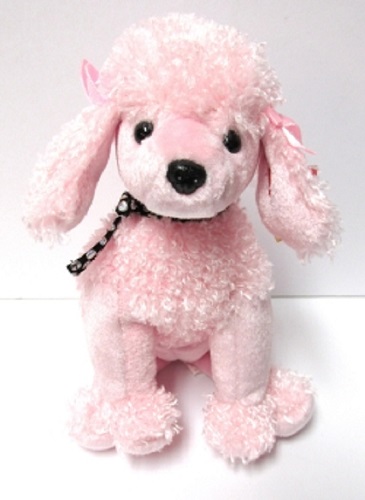 Brigitte, Pink Poodle<br>Ty-Beanie Baby<br>(Click on picture-FULL DETAILS)